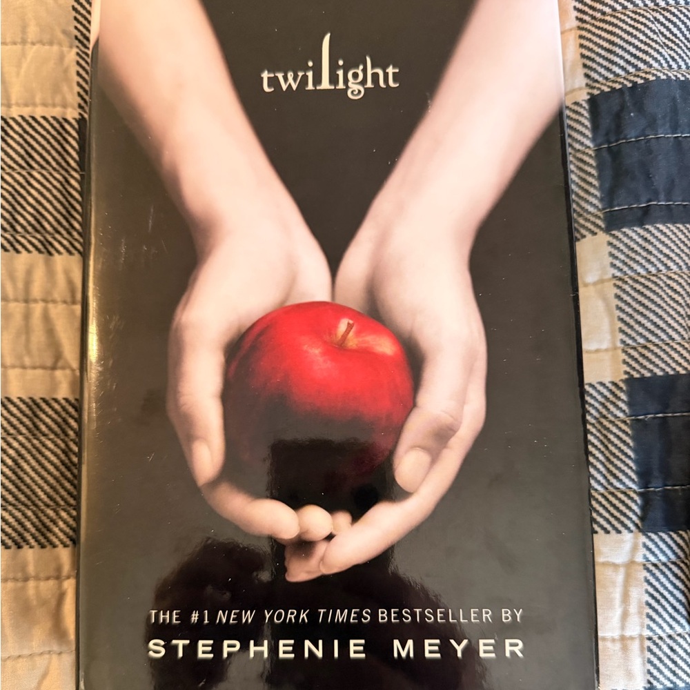 Hardcover Twilight Book with Red Apple Cover